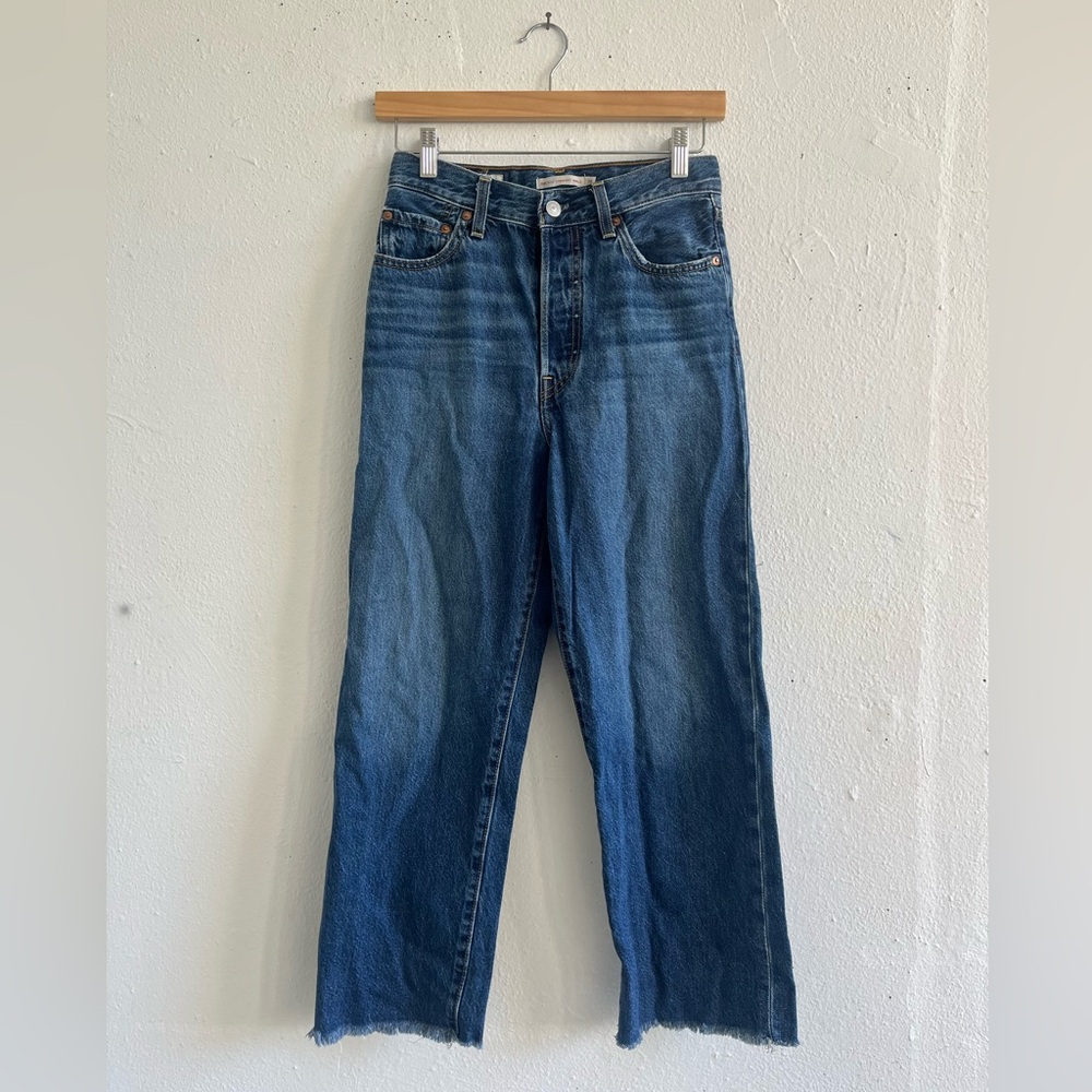 Levi's Denim Ribcage Straight Ankle Size 26